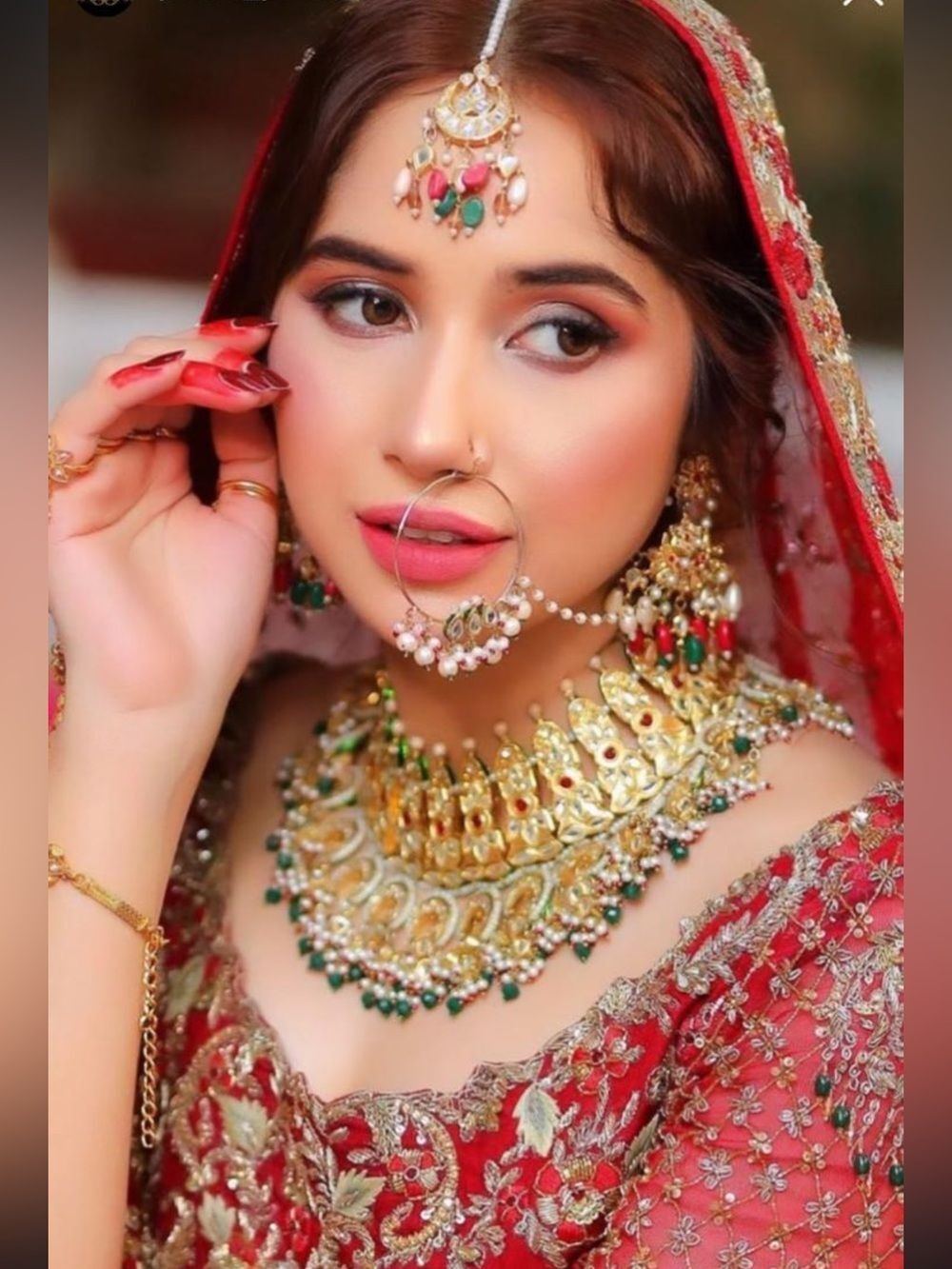 JEWELRY POWER OFFICIAL PAKISTANI LUXURY DESIGNER BRIDAL JEWELRY SET
